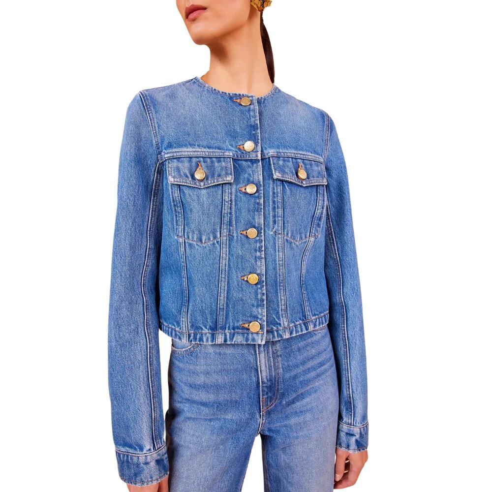 Ulla Johnson The Sabine Jacket in Danube